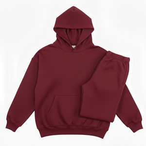 Ensemble survêtement homme personnalisé deux pièces : sweat à capuche et pantalon de jogging – Idéal pour toutes les saisons, décontracté et sportif au quotidien - Product Image 6