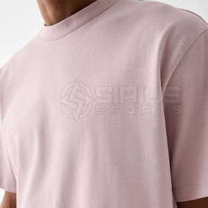 Camiseta Holgada con Logotipo Personalizado, Estampada, Lisa, Extra Grande, 100% Algodón, Talla Grande, Transpirable, de Secado Rápido, Ecológica para Hombre - Product Image 5