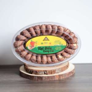 Noix de Cajou Biologiques Grillées Premium W180 du Vietnam Binh Phuoc 400g dans un Coffret Cadeau - Marque Dong Phu Fournisseur Direct en Gros - Product Image 6