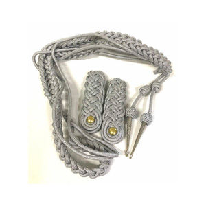 Elegant Aiguillette Shoulder Decoration <b>Braided</b> Cord Ceremonial Wear <b>Accessory</b> Custom Manufacturing Wholesale - Product Image 3