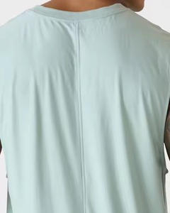 เสื้อกล้ามผู้ชายดีไซน์คลาสสิก เสื้อเชิ้ตแขนกุดลำลอง สวมใส่สบายในฤดูร้อน คุณภาพดี สวมใส่สบาย ทรงสวย ผ้าถัก แห้งเร็ว - Product Image 4