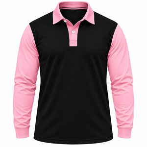 Camiseta de Rugby Personalizada para Hombre, Polo de Manga Larga, Jersey de Rugby de Algodón, Ropa Deportiva, Uniforme de Equipo, Fabricante Mayorista - Product Image 1