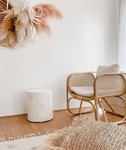 Table d'appoint ronde moderne en os incrusté, motif coquillage, faite à la main, écologique, couleur personnalisable, vente en gros par F S INTERNATIONAL - Product Image 4