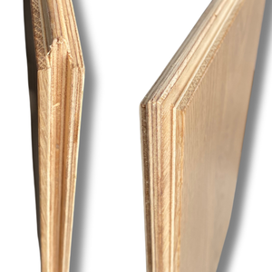 Este suelo de roble natural está recubierto con tres capas de pintura blanca brillante, que mide 15/3x190x450-1900mm, perfecto para interiores - Product Image 4