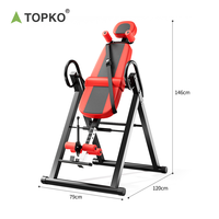 Machine d'inversion multifonctionnelle en acier de haute qualité TOPKO, équipement de fitness, table d'inversion, machine d'étirement