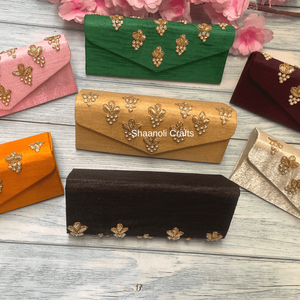 Traditional Embroidered Pattern Work Case Wedding Return Gifts Handbags Purses Clutch for Women's Gift for Wedding Favors - Product Image 5