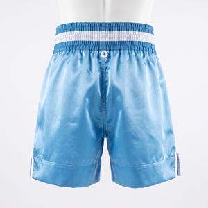 Pantalones Cortos de Boxeo Dumela International Azules de Poliéster con Logotipo para Entrenamiento de MMA, Ajuste Cómodo para Todas las Temporadas - Product Image 2
