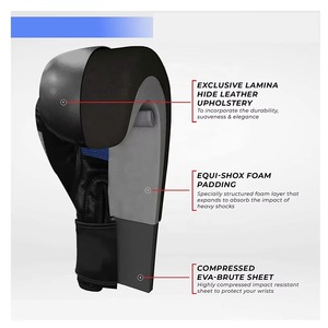 Guantes de MMA Premium con Diseño Splash, Guantes de Entrenamiento Profesionales para Artes Marciales, Sparring, Boxeo, Cuero PU, Ajustables con Cierre de Gancho y Bucle - Product Image 4