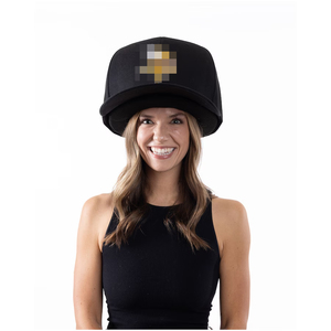 Casquette surdimensionnée unisexe Noggin Boss avec broderie personnalisée du logo de l'équipe, casquette ajustée géante, casquette orange surdimensionnée avec mousse de haute qualité - Product Image 5