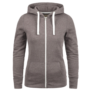 Plus Size Hoodies for <b>Women</b> Zip Up <b>Jacket</b> slim weight <b>Lightweight</b> Solid plain color Long Sleeve <b>Hooded</b> Sweatshirts - Product Image 2