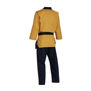 Ensembles d'uniformes de Taekwondo surdimensionnés élégants avec logo personnalisé, légers et respirants en polyester/coton, vêtements d'arts martiaux de karaté unisexes - Product Image 2