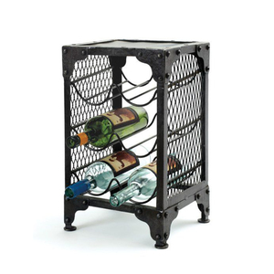 Moderno Estante de Metal Negro con Diseño de Viñedo para Almacenamiento de Vino, con Capacidad para 12 Botellas, de 3 Niveles, para el Hogar, la Cocina o el Bar - Product Image 2