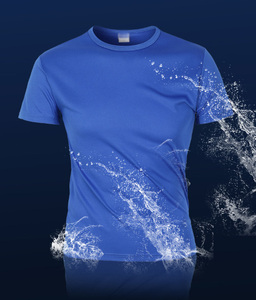Wholesale 100% Polyester <b>Tshirts</b> Sublimation Fit T Shirts <b>Plain</b> Custom Printing <b>White</b> Blue Black Blank Quick Knitted Compressed - Product Image 2