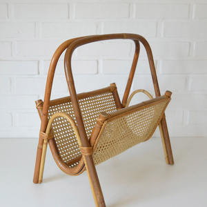 Organizador de Revistas de Mimbre Natural, Soporte para Papel y Archivos, para la Organización de la Oficina - Product Image 4