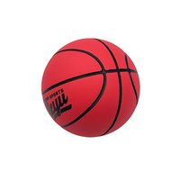 Balle rebondissante élevée Mini balle rebondissante en caoutchouc de basket-ball 60mm 92mm cadeaux promotionnels balles de sport jouets pour animaux de compagnie