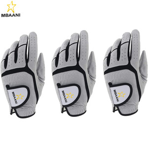 Gant de golf gris pour homme, pour joueur droitier, à porter sur la main gauche - Product Image 1