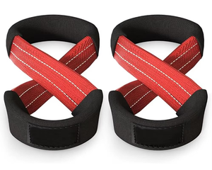 Correas de Muñeca con Logotipo Personalizado al por Mayor, Protección de Muñeca Ajustable, Correa de Gimnasio de Goma Personalizada con Cierre a Presión - Product Image 3