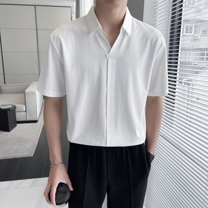 Camiseta para Hombre, Ropa de Estilo Moderno, Textura Suave, Diseño Inspirado en Diseñadores, Camisa Casual de Moda para Hombre, Atuendo Elegante para el Día a Día - Product Image 2