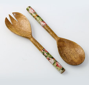 Hot Sale High Demand manufacture Enamel Design wooden Cutlery Spoon Dishwasher Crafts At Under Your Budget - Product Image 4