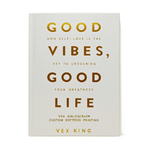 Good Vibes Good Life de Vex King, Impresión de Libros Personalizados con Tapa Blanda - Product Image 1