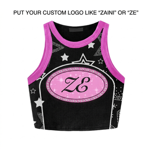 High Quality 220 GSM Stretch 100% Cotton Breathable Slim Fit Women Crop <b>Top</b> T Shirt for Side Panel Design Custom Digital - Product Image 1