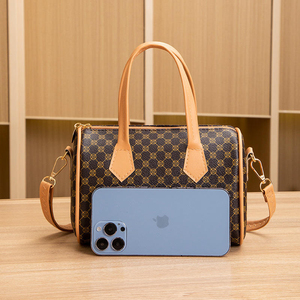 Bolsos de Mano Modernos con Estampado de Moda, Bolsos Cruzados de Cuero PU de Lujo, Bolsos de Hombro Tipo Boston para Mujer - Product Image 4