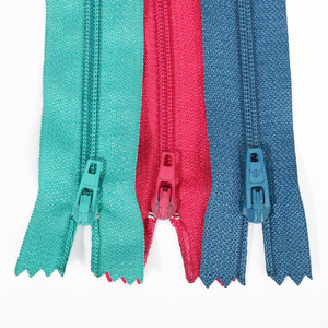 Fermeture éclair en nylon colorée à extrémité fermée, fermeture éclair invisible pour sacs, pantalons, chaînes, jeans, poches à entrejambe ouvertes - Product Image 6