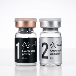 EXOWELL Exo Skin Solution Anti-âge, kit de traitement réparateur au collagène, facteur de croissance dérivé de plantes, cytokine - Product Image 1