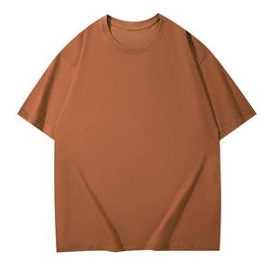 Camiseta de Manga Corta con Cuello Redondo de Algodón Puro de 200g, Precio de Fábrica de Bangladesh y China, Corte Holgado, Uniforme de Trabajo Personalizado, Camiseta Cultural - Product Image 4