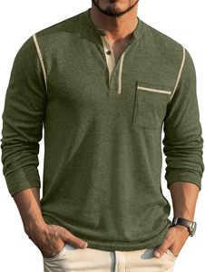Camiseta de Manga Larga con Cuello Redondo para Hombre, Tejido de Punto, Spandex/Algodón, Ecológica, Transpirable, con Logotipo Digital Estampado en la Parte Delantera, Corte Regular, Tejido de 220g - Product Image 1
