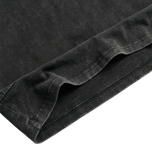 เสื้อยืดครอปสีเทาแบบวินเทจ Sportish Impex ทรงโอเวอร์ไซส์สองชั้น สไตล์สตรีทแวร์ สำหรับผู้ชาย ขายส่ง - Product Image 4