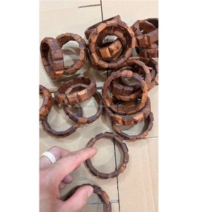 Bracelet léger en bois d'agar naturel JIEYOU VIET NAM, design élégant fait main, perles, pour usage quotidien - Product Image 5