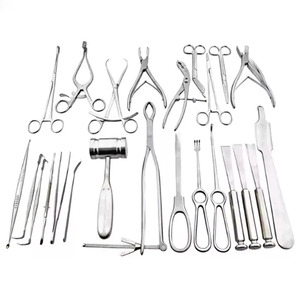 JAMSO INDUSTRIES Basic Orthopedic Surgery Set of 25 Pcs Manual Surgical Instruments CE Certified Class I JI-3170 - Product Image 1