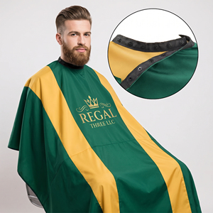 Capas de Barbero / Capa de Peluquería |   Capa de Barbero de Nailon, Capas de Barbero Personalizadas |   Capa de Barbero Profesional / Capa de Peluquería - Product Image 6