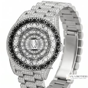 Montre Rolax Daay-Datte à quartz avec cadran noir, bracelet en alliage d'acier inoxydable 25 mm, luxe, style antique, dessin animé, mode, sport, mixte - Product Image 2