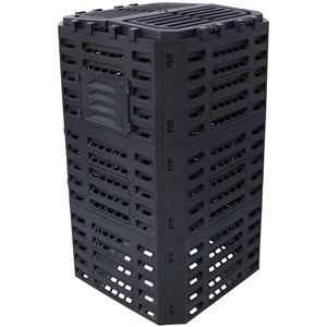 Compostiera Grande da 500 Litri (132 Galloni) in Plastica Riciclata per Facile Montaggio e Creazione di Terreno Fertile - Product Image 6