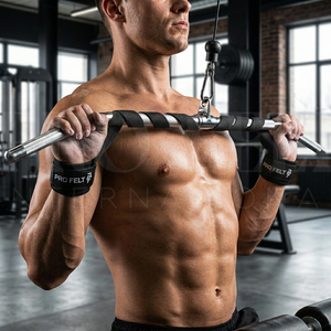 Sangles de musculation unisexes rembourrées en néoprène avec support de poignet pour haltérophilie, musculation, powerlifting et entraînement en salle de sport - Product Image 4
