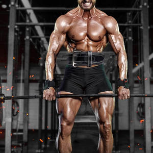 เข็มขัดยกน้ำหนักแบบใหม่ น้ำหนักเบา ขายตรงจากโรงงาน ราคาถูก เข็มขัดยกน้ำหนัก - Product Image 5