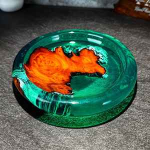 ชามตกแต่ง, ชามเรซิ่นอีพ็อกซี่ไม้, ชามเครื่องประดับทำมือ, ชามทำมือ, ของขวัญสำหรับเธอ - Product Image 4