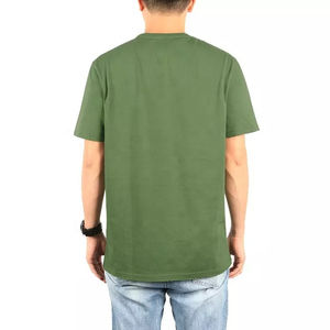 Camiseta de Algodón Orgánico Suave, Lisa, Simple y Cómoda para Hombre, Nueva Llegada 2026, con Calidad Económica y OEM - Product Image 2