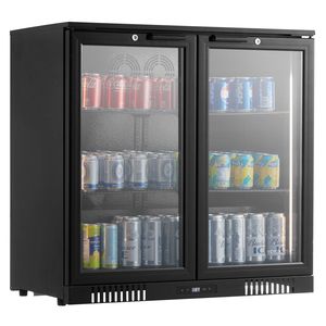 Frigorifero Commerciale per Bevande da 246 Lattine con Porte in Vetro Regolabili e Controllo Digitale della Temperatura per Bibite, Birra e Altri Prodotti da Cucina - Product Image 1