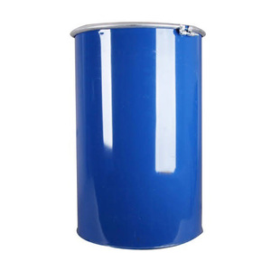 ถังพลาสติก HDPE สีน้ำเงิน ขนาด 200 ลิตร (55 แกลลอน) คุณภาพสูง สำหรับบรรจุน้ำมันเบนซินและสี ขายส่ง - Product Image 2