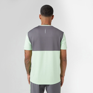 Ensemble de sport respirant 2 pièces pour homme : short de course personnalisé et t-shirt – Tenue d'entraînement d'été en coton - Product Image 1