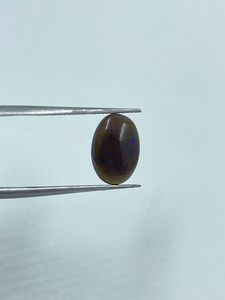 Black Top Quality Natural <b>Fire</b> Opal Oval Cut Loose <b>Stone</b> 2.00Carat 8.60x12.60MM for Jewelry Making - Product Image 2