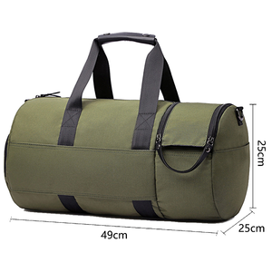 <b>Canvas</b> Duffle Bag Customized Large Capacity Travel Bag Unisex Style in customize colors duffle sports bags - Product Image 3