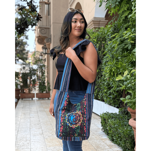 Borsa Hobo da Donna con Stampa Yin Yang - Product Image 4