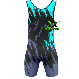 VANTEX SPORTS Singlet de Lucha Unisex con Estampado por Sublimación de Secado Rápido, Elástico Activo, Spandex Poliéster 200g, Mono de Una Pieza - Product Image 4