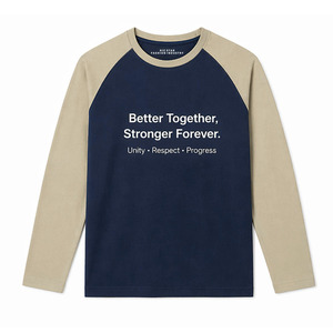 Camiseta de Béisbol Raglán Personalizada, Color en Contraste, Manga Larga, Deportiva, de Alta Calidad, 100% Algodón, Secado Rápido, Transpirable, Informal - Product Image 5