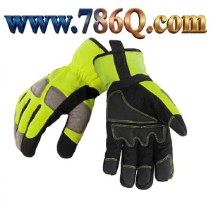 ถุงมือทำงาน490 Hi Vis, ถุงมือนิรภัยสำหรับงานก่อสร้างอุตสาหกรรม - Product Image 1