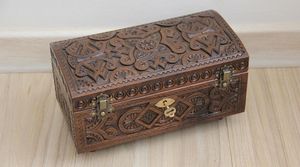High Quality Low Cost Vintage <b>Wooden</b> Jewelry Chest Customized Design for Necklaces <b>Watches</b> Small Accessories AALIYAN IMPEX - Product Image 2